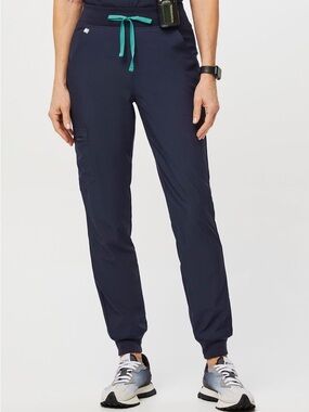 FIGS FREEx Zamora Jogger Scrub Pants Navy Blue Size XS